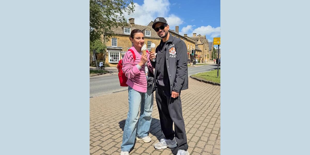 Soha-Kunal's London Holiday, Clicked by Inaaya