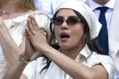 Priyanka Chopra Nails Wimbledon Fashion