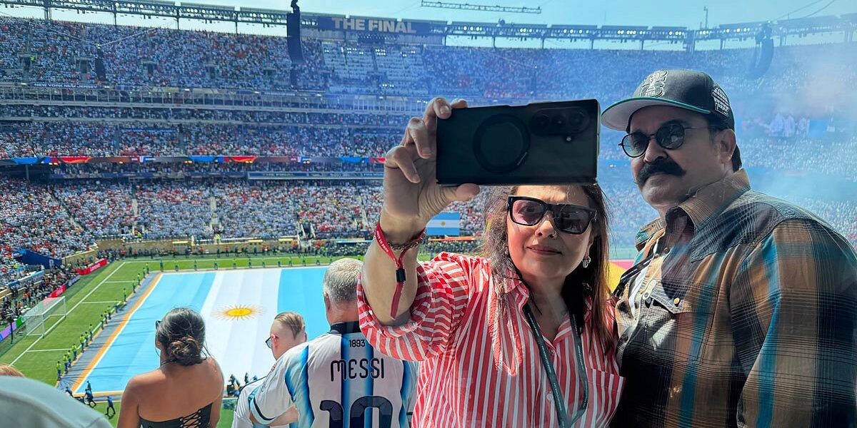 Mohanlal@FIFA World Cup Final: 'Thank You, Football'