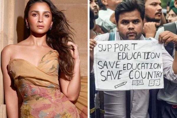 Alia Bhatt backs students amid NEET protest in heartfelt note: “Their courage humbles me”