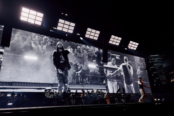 See Jay-Z Bring Out Eminem, Pharrell Williams at Yankee Stadium Night 2