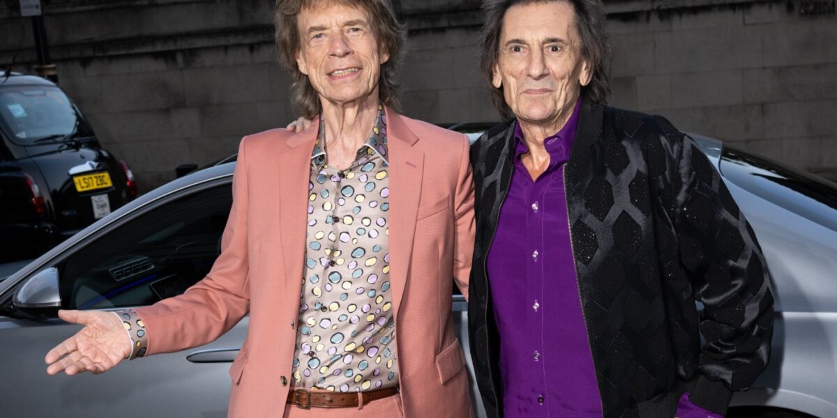Watch Mick Jagger and Ronnie Wood Perform ‘Ringing Hollow’ at London Event