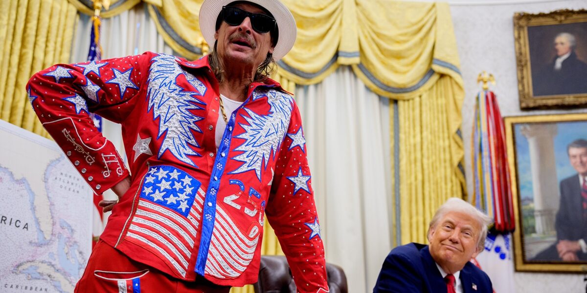 Kid Rock on Being Friends With Trump: It’s ‘A Front Row Seat to the Greatest Shit Show on Earth’