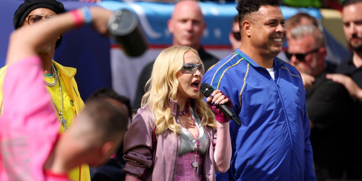 No, Madonna Was Not in Trump’s Suite at the World Cup Final