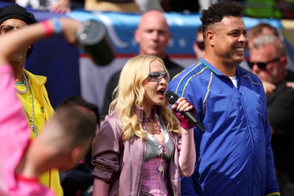 No, Madonna Was Not in Trump’s Suite at the World Cup Final