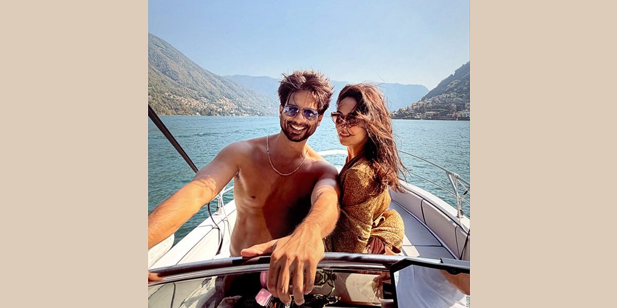 Mira, Shahid Kapoor Holiday In Lake Como