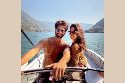 Mira, Shahid Kapoor Holiday In Lake Como