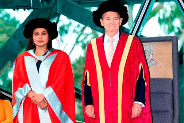 Rani Mukerji becomes second Indian film personality after Shah Rukh Khan to receive La Trobe Honorary Doctorate