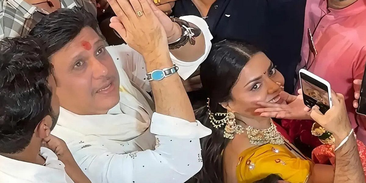 Sunita Reacts To Govinda-Komal's Lalbaugcha Raja Visit