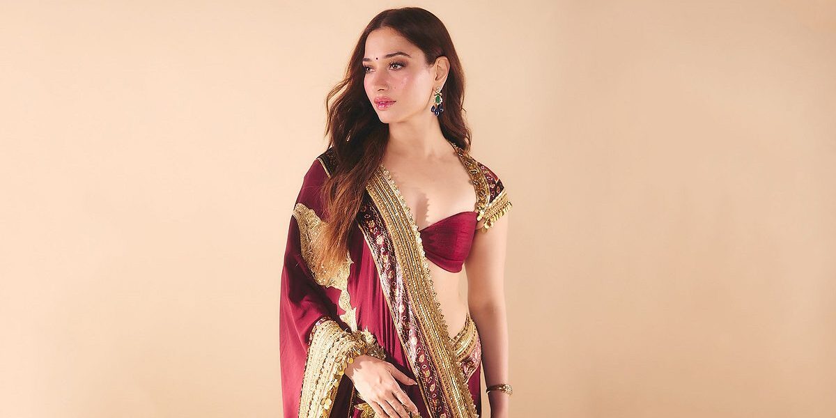 Guess How Much Tamannaah's Sari Costs?