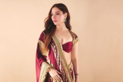 Guess How Much Tamannaah's Sari Costs?