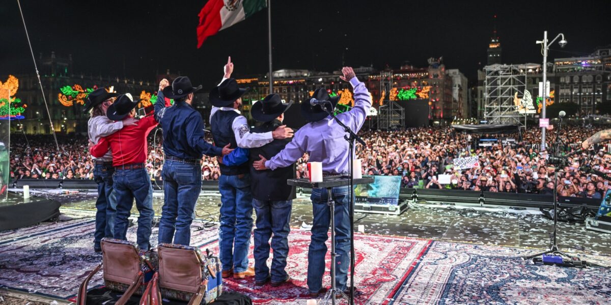 Behind Intocable’s Epic Celebration of Mexico en El Zócalo