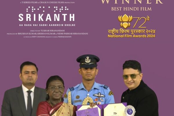 Srikanth honoured with National Film Award for Best Hindi Film; producer Bhushan Kumar receives prestigious honour from President Droupadi Murmu