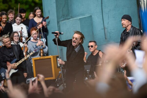 See U2’s 50th-Anniversary Performance at Their Old High School