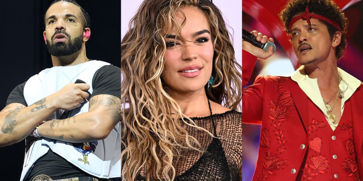 What’s Going on Between Karol G, Drake, and Bruno Mars?